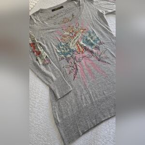 ED HARDY by Christian Audigier Sweater/Dress Size XL